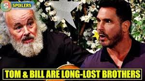 OMG!! Bill discovers that Tom is his long-lost brother
