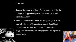 Image result for Enuresis