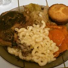 Jamaican Jerk Chicken White Cheddar Cheese Macaroni And Cheese Cabbage Candied Yams Corn Bread Muffins Jamaican Jerk Chicken Cornbread Muffins Cooking