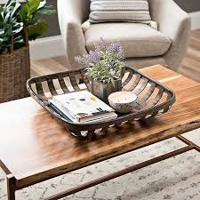 Tobacco Basket Decor Ideas My Cozy Colorado Tobacco Basket Decor Tobacco Basket Tray Decor