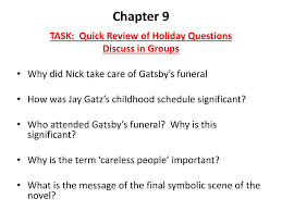 The Great Gatsby: Reading And Reactions - ​English And Philosophy