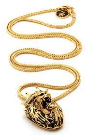 King Ice 14k Gold Solid Roaring Lion Necklace Gold Chains For Men Mens Jewelry Necklace Chains For Men