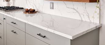 Calacatta-Laza Prefabricated Quartz Countertop by MSI Inc ...