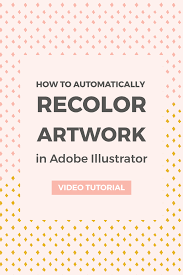 The attached screen shot shows the light blue in the round color wheel and no white but the white is still white. How To Recolor Artwork In Adobe Illustrator Elan Creative Co