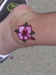 13 Beautiful Hawaiian Flower Tattoos Hibiscus Flower Tattoos Hawaiian Flower Tattoos Flower Tattoo On Ankle