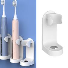 The toothbrush stand is recommended for small bathrooms, which leaves space for other applications. Creative Bathroom Wall Mounted Electric Toothbrush Stand Organizer Toothbrush Holder Storage Rack Wish