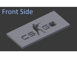 Cs Go Spray Paint Stencil By Casualsfriday Thingiverse