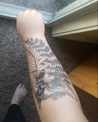 Naughty Dog Ar Twitter Ellie S Tattoo From The Last Of Us Part Ii Submitted By Soysaucequeen It Looks Exactly Like The In Game Version Amazing Share Your Own Tattoos Cosplay And Other Fan