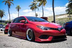 Check spelling or type a new query. 2017 Toyota Corolla Im Base With 18x9 5 Aodhan Ds06 And Accelera 205x40 On Air Suspension 919678 Fitment Industries