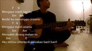 Cara Main Gitar Projector Sudah Ku Tahu Cover Chords Lirik Youtube
