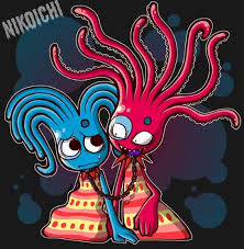 More Hairdresser Octopuss Game Character Video Game Art Game Art