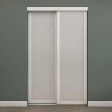 Typically, most of the frameless glass shower doors are not perfect squares so do not always think about the. Sliding Doors Closet Doors The Home Depot