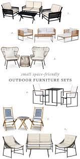 Outdoor Deck Or Patio Furniture For Small Spaces Outdoor Dining And Lounge Furni Outdoor Furniture Small Space Furniture For Small Spaces Patio Furniture Sets