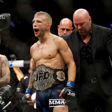 Tyler jeffrey dillashaw is an american mixed martial artist currently signed with the ultimate fighting championship, in which he is the for. Morning Report Tj Dillashaw Still Clamoring For Demetrious Johnson Superfight Wants To Dethrone Him From His Legacy Mma Fighting