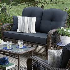 Grand Harbor Prairie Hill Loveseat Blue Limited Availability Outdoor Furniture Sets Furniture Patio Design