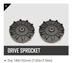 I have the 30in platinum series with wheels. Drive Sprocket Snow Blower Track Driving Snowbike