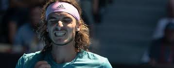 Stefanos tsitsipas accidentally injured his father when smashing his racquet in frustration during his defeat to nick kyrgios. Australian Open Generationenduell Im Halbfinale Tsitsipas Fordert Nadal Sport Tagesspiegel