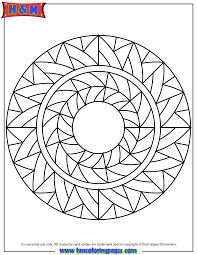 An abstract design is really challenging and is great for stress relief. Abstract Shapes Coloring Pages Coloring Home