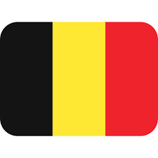 Black, yellow and red in vertical stripes and in that exact order: Flag Belgium Emoji
