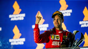 Lewis hamilton and sebastian vettel x moon. Singapore Gp Sebastian Vettel Beats Angry Charles Leclerc To End F1 Win Drought F1 News