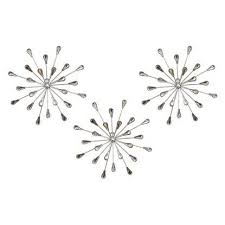 Stratton Home Acrylic Burst Wall Decor Set Of 3 Stratton Home Decor Home Decor Sets Wall Decor Set