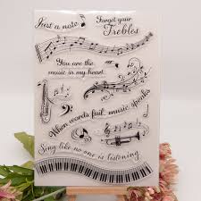 Clear silicone stamp for card making. Diy Vintage Musical Transparent Silicone Rubber Standard Stamp For Scrapbooking Clear Stamps Card Making Kawaii Stamps Big Discount 59115a Goteborgsaventyrscenter