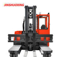 3.5ton-5ton 8m Yükseklik Yükseltme Çok Yönlü Elektrikli Yan Yükleyici  Dengeleyici Forklift
