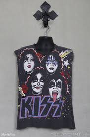 1992 iron maiden vintage all over print shirt. Kiss Vintage Tee Shirt Vintage Rare All Over Print Short Etsy