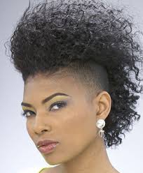 There are two main still, curly mohawk styles can be made in a classic way. Girl Mohawk Hairstyle Best Hairstyles