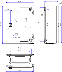 Steel wall-mounting enclosure NSYCRN64250P IP66