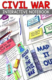 Civil War Activities For Kids In 4th 5th Grade 6th Grade And For Middle Civil War Activities Interactive Notebooks Social Studies Social Studies Elementary