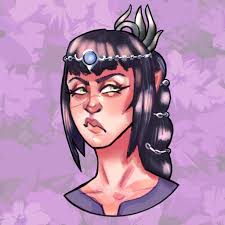 Astarion carrying characters in Baldur's Gate III fan art