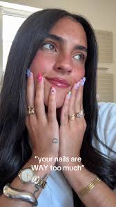 No such thing as too much for us #naildesigninspo #summernails  #pridenaildesigns #colorfulnails #2025nailinspo #summernailinspo  #nailpolishaddict #naildesigns2025 #longnailinspo #almondnailsdesigns