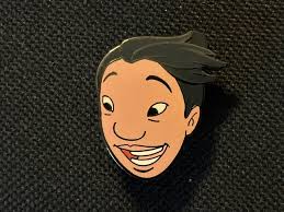 DISNEY CATALOG LILO & Stitch David Face Head Pin $75.00