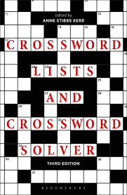 Press the enter key after each clue. Crossword Lists And Crossword Solver Kerr Anne Stibbs 9781472968050 Amazon Com Books