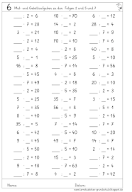 Kostenlose mathe arbeitsblätter / matheaufgaben klasse 5. Und Hier Die Kopfrechenblatter Zu Den Reihen 2 5 Und 7 Euch Einen Schonen Abend Lg Gille Schrift Grundschrift Will Softw Kopfrechnen Rechnen Lernen Mathe