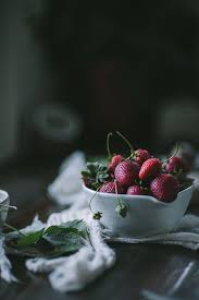 Strawberry Vanilla Toasted Oak Ice Cream Adventures In Cooking Moody Food Photography Food Photography Food