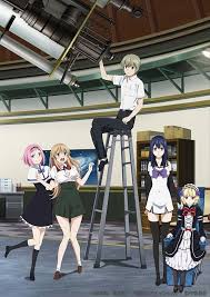 2nd Key Visual For Brynhildr In The Darkness Tv Anime Posted Best Anime Shows Anime Nerd Awesome Anime