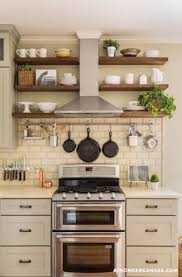 Kitchen Cabinets Open Shelves Small Spaces 46 Ideas Kitchen Remodel Small Rustic Farmhouse Kitchen Kitchen Remodel