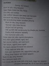 Pamilihing tembung kang trep bisa ngasilake. Wangsulana Pitakon Pitakon Ing Ngisor Iki Kanthi Patitis Tugas 2 Nanggapi Teks Geguritan1 Coba Brainly Co Id