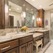 Artistry and elegance are delivered in carefully constructed products built with sustainable materials and sturdy. Light Colored Granite Countertop Bathroom Ideas Houzz