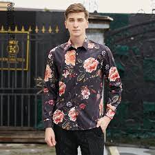 The hawaiian floral shirt is popular mostly among tourists visiting tropical islands, but is largely considered a fashion faux pas. Vaguelette 3d Printed Mens Floral Shirts Slim Fit Luxury Stage Clothes 2019 Fashion Stylish Pattern Long Sleeve Shirt Men M 3xl Casual Shirts Aliexpress