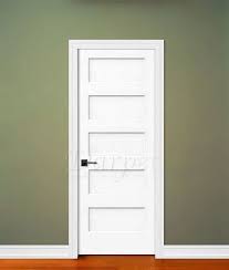 5 Panel Flat Door Conmore From Doors Interior Shaker Style Empty Nester House Plans