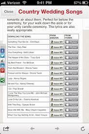 Myweddinguides Country Wedding Songs Wedding Songs Best Country Wedding Songs