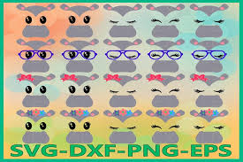 Download Hippo Svg Files Animal Face Svg Hippo Face Svg 226210 Svgs Design Bundles