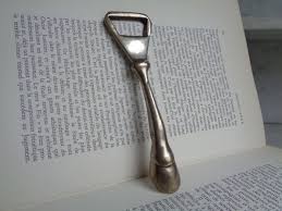 Silver Bottle Opener In The Shape Of A Horse Hoof Bottle Opener 1950s Vintage French Lemonade Maker Bar Accessory French Vintage Bar Accessories Vintage Barware