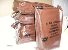 Vintage 1991 USGI Early Brown Bag MRE Lot of 5 Menu From Sealed Case Random  Pick