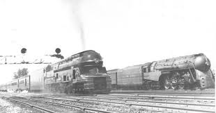 Pennsylvania Railroad Class S1 6 4 4 6 Duplex 6100 With The Trailblazer Racing New York Central Pennsylvania Railroad Railroad Pictures Railroad Photography