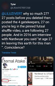 Lil uzi vert tested positive for being the greatest artist of all time! 27th Jan Liluzivert