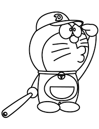 Mewarnai doraemon dan dorami : Contoh Gambar Materi Mewarnai Gambar Doraemon Kataucap